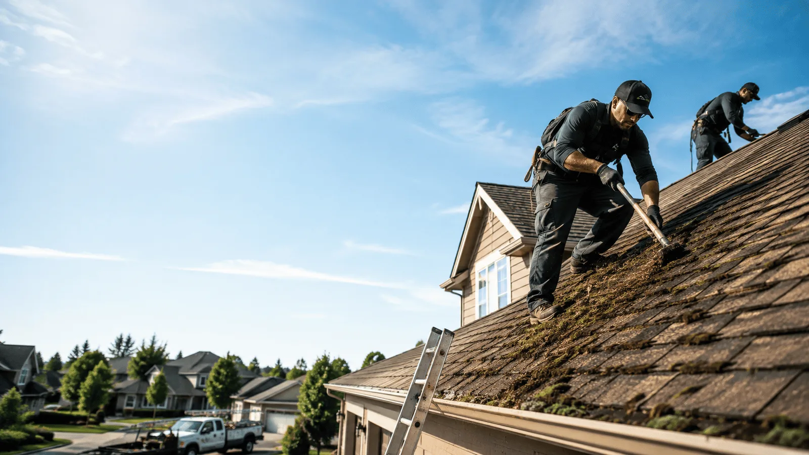 Roof Moss Removal in Cuero, TX near me